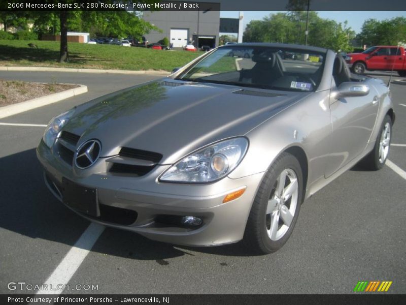 Pewter Metallic / Black 2006 Mercedes-Benz SLK 280 Roadster