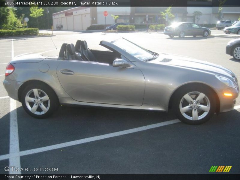 Pewter Metallic / Black 2006 Mercedes-Benz SLK 280 Roadster