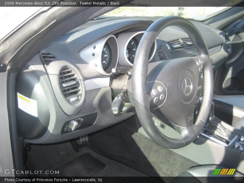 Pewter Metallic / Black 2006 Mercedes-Benz SLK 280 Roadster