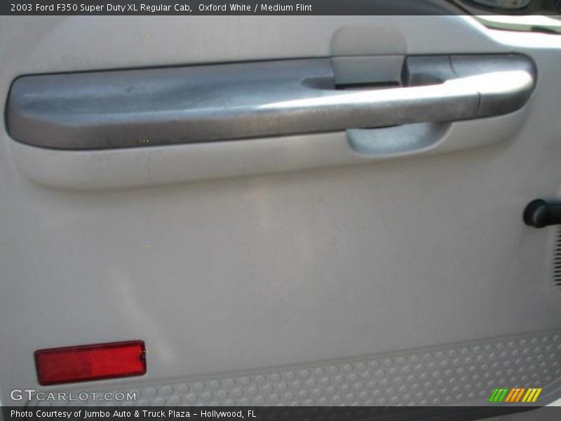 Oxford White / Medium Flint 2003 Ford F350 Super Duty XL Regular Cab