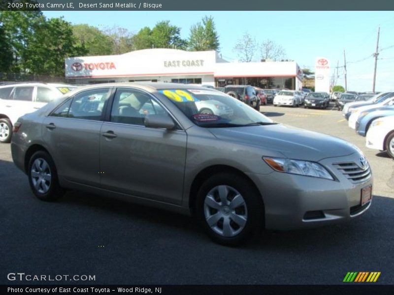 Desert Sand Metallic / Bisque 2009 Toyota Camry LE