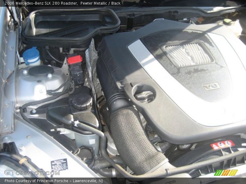 Pewter Metallic / Black 2006 Mercedes-Benz SLK 280 Roadster