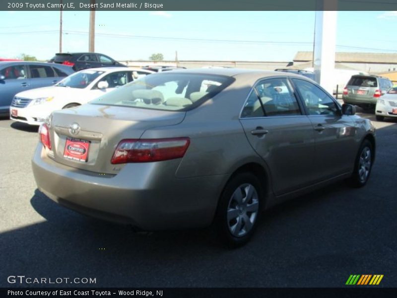 Desert Sand Metallic / Bisque 2009 Toyota Camry LE