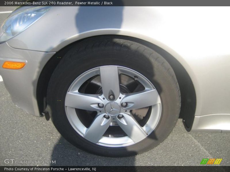 Pewter Metallic / Black 2006 Mercedes-Benz SLK 280 Roadster