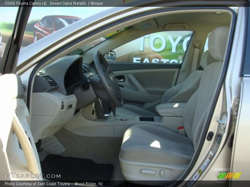 Desert Sand Metallic / Bisque 2009 Toyota Camry LE