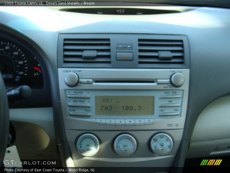 Desert Sand Metallic / Bisque 2009 Toyota Camry LE