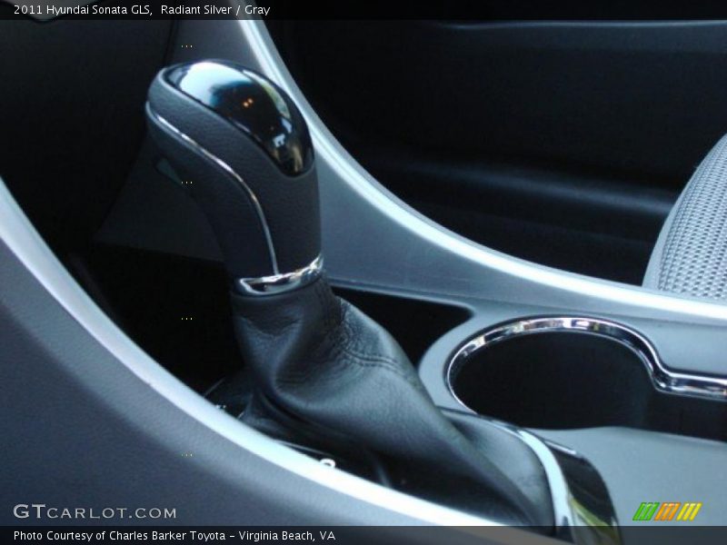 Radiant Silver / Gray 2011 Hyundai Sonata GLS