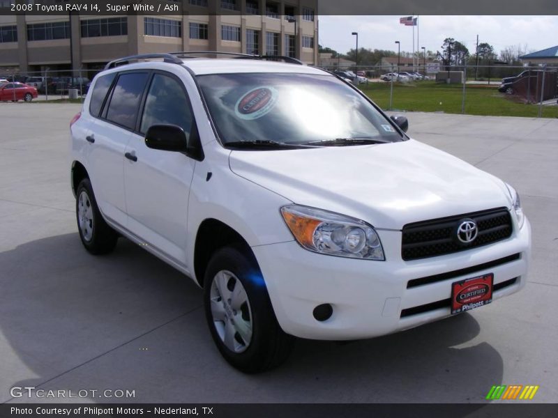 Super White / Ash 2008 Toyota RAV4 I4