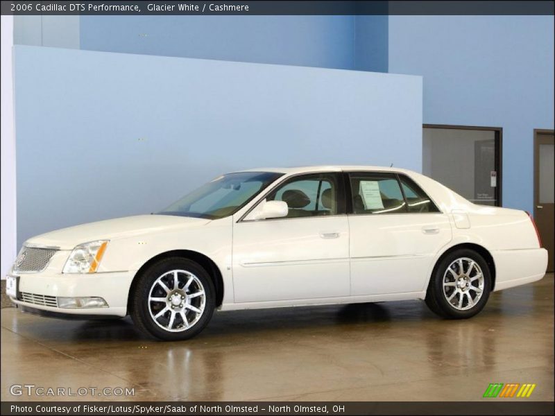 Glacier White / Cashmere 2006 Cadillac DTS Performance