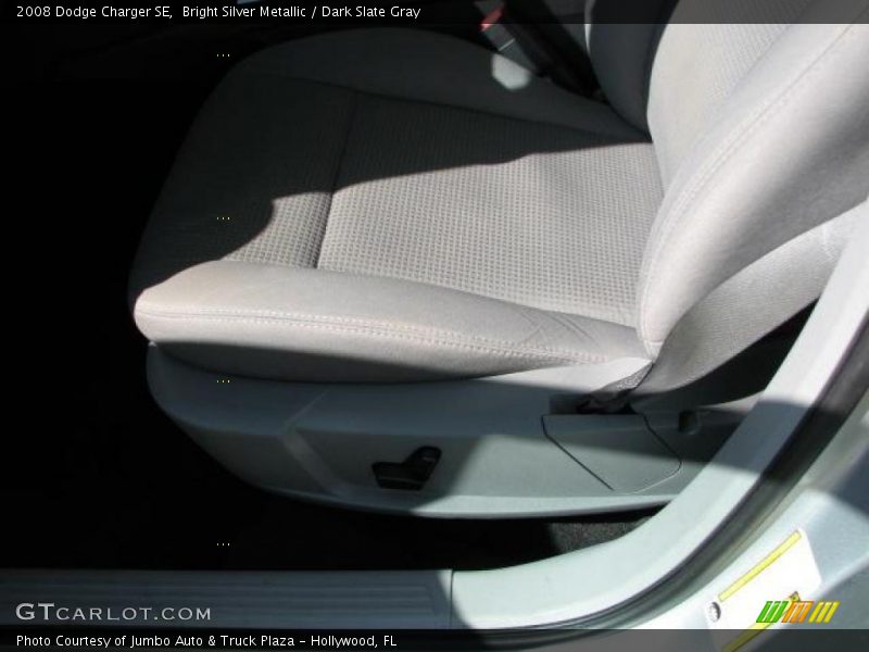 Bright Silver Metallic / Dark Slate Gray 2008 Dodge Charger SE