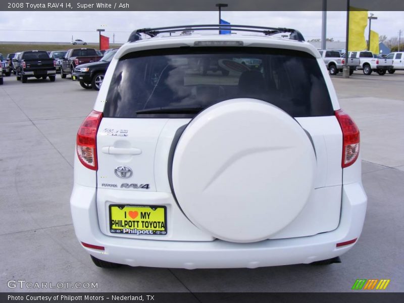 Super White / Ash 2008 Toyota RAV4 I4