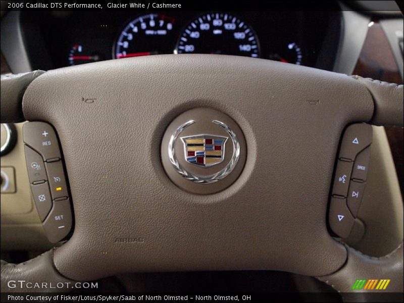 Glacier White / Cashmere 2006 Cadillac DTS Performance