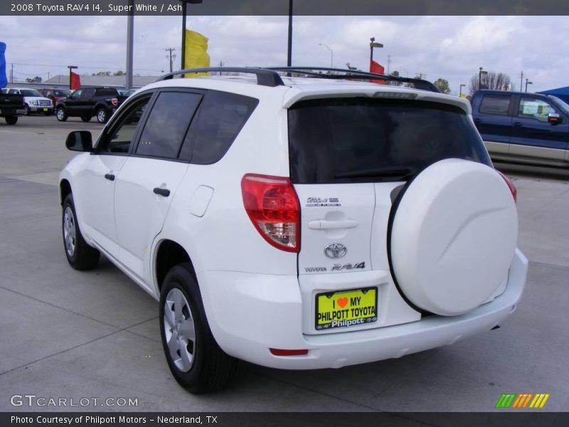 Super White / Ash 2008 Toyota RAV4 I4