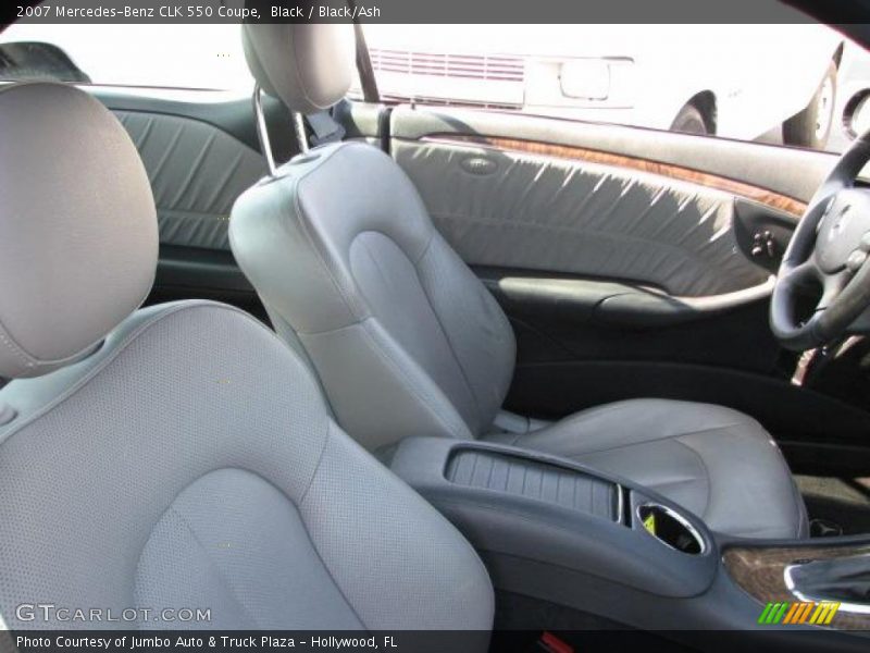 Black / Black/Ash 2007 Mercedes-Benz CLK 550 Coupe