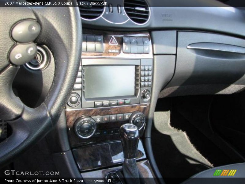Black / Black/Ash 2007 Mercedes-Benz CLK 550 Coupe