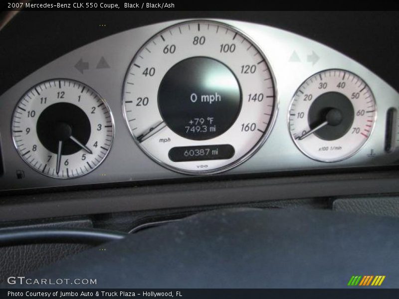  2007 CLK 550 Coupe 550 Coupe Gauges