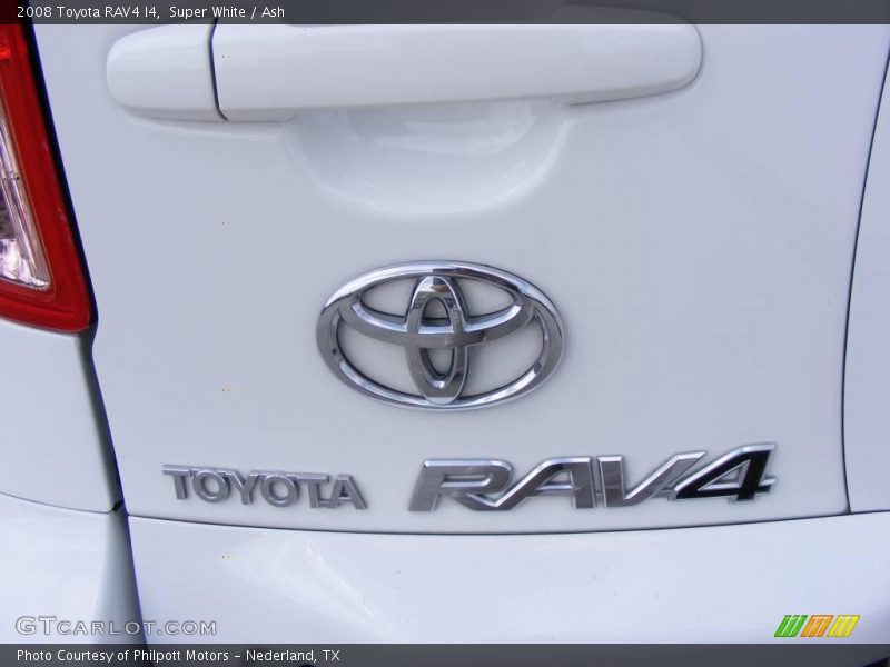 Super White / Ash 2008 Toyota RAV4 I4