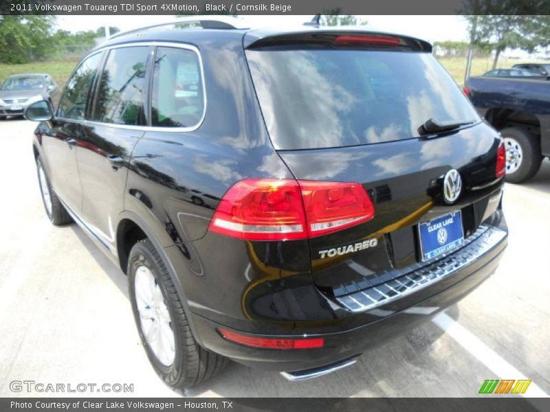 Black / Cornsilk Beige 2011 Volkswagen Touareg TDI Sport 4XMotion