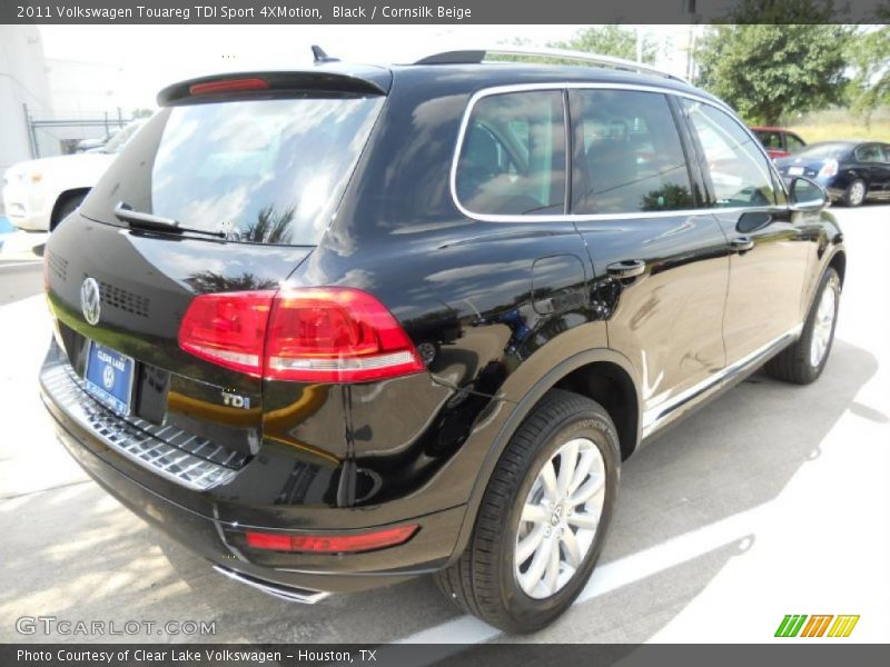 Black / Cornsilk Beige 2011 Volkswagen Touareg TDI Sport 4XMotion