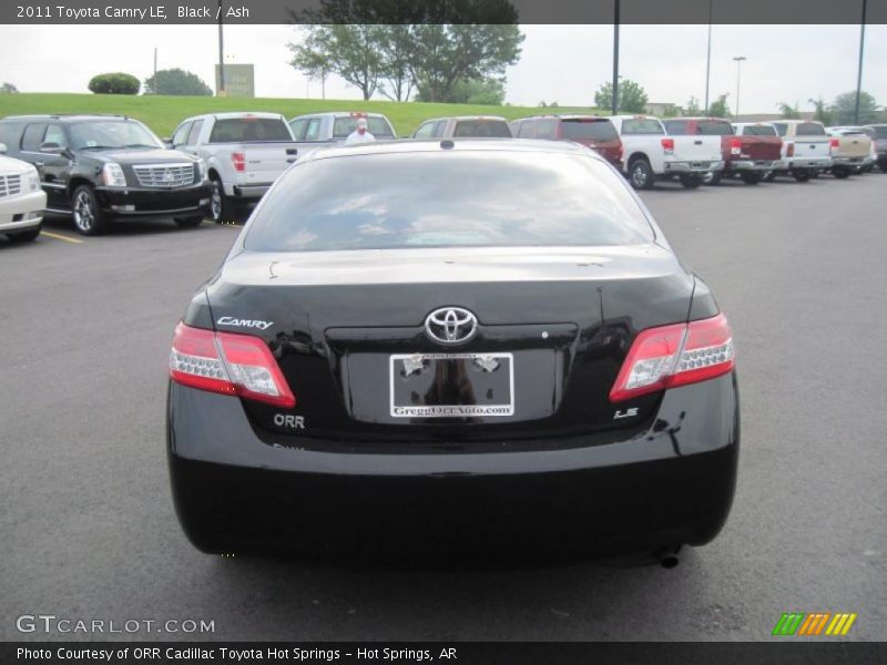 Black / Ash 2011 Toyota Camry LE