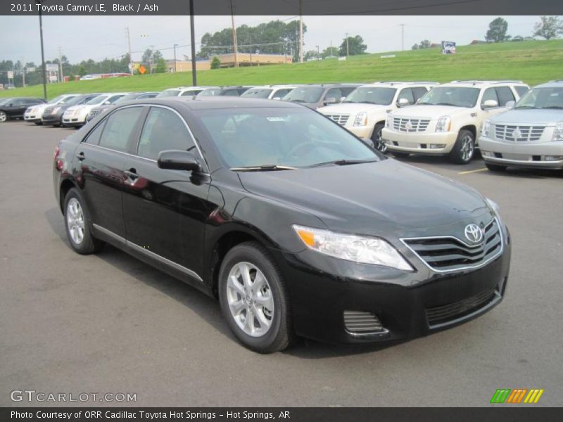 Black / Ash 2011 Toyota Camry LE