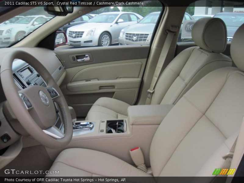 Crystal Red Tintcoat / Cashmere/Dark Cashmere 2011 Cadillac STS V6 Sport