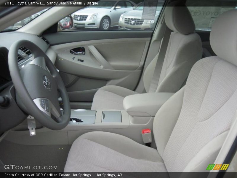 Sandy Beach Metallic / Bisque 2011 Toyota Camry LE