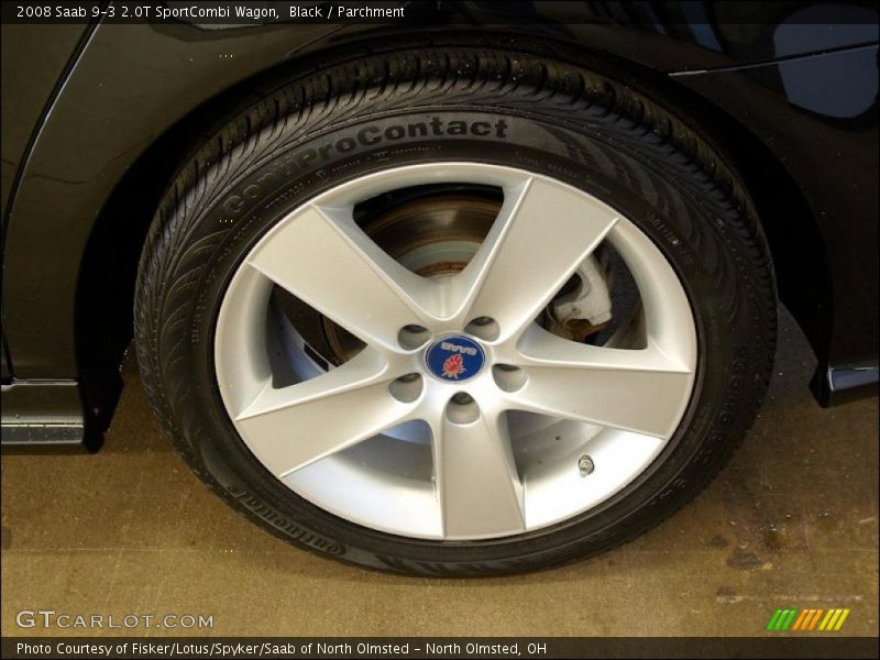  2008 9-3 2.0T SportCombi Wagon Wheel