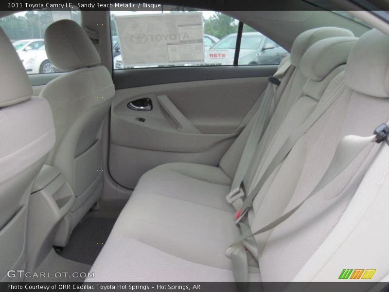 Sandy Beach Metallic / Bisque 2011 Toyota Camry LE