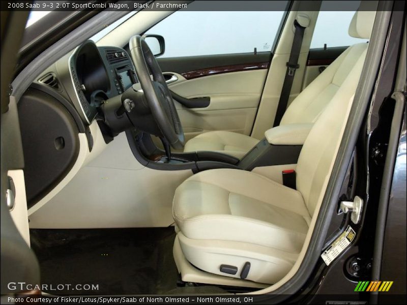  2008 9-3 2.0T SportCombi Wagon Parchment Interior