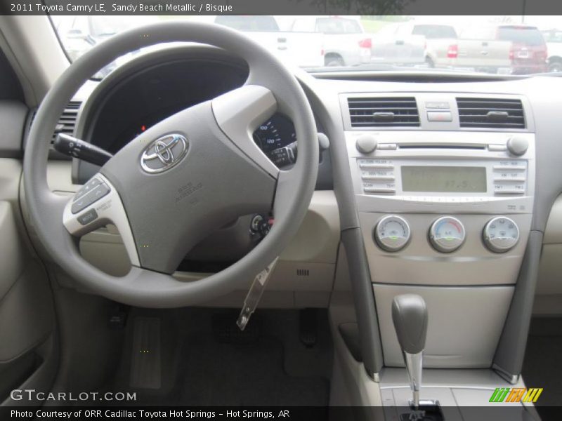 Sandy Beach Metallic / Bisque 2011 Toyota Camry LE