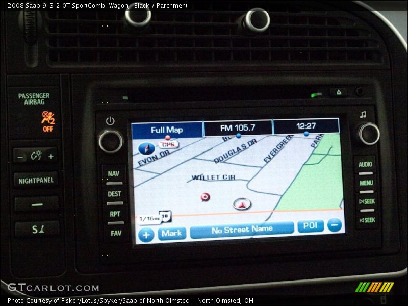 Navigation of 2008 9-3 2.0T SportCombi Wagon