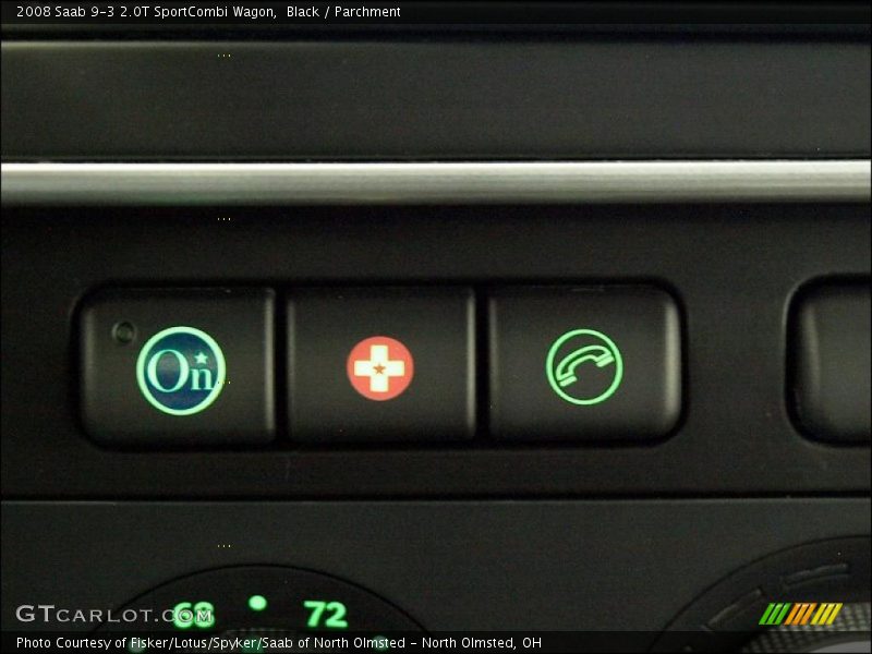 Controls of 2008 9-3 2.0T SportCombi Wagon