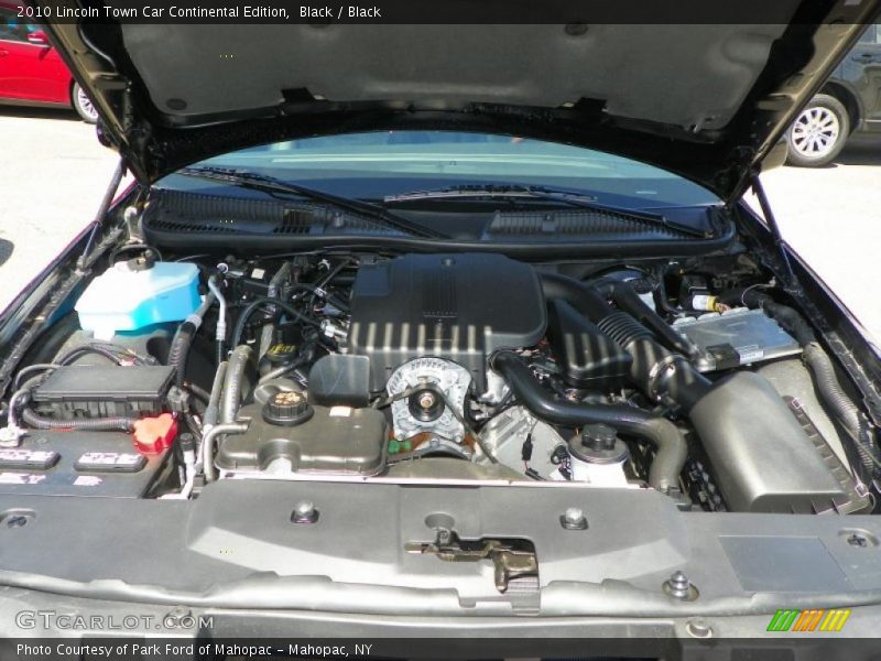 2010 Town Car Continental Edition Engine - 4.6 Liter Flex-Fuel SOHC 16-Valve V8