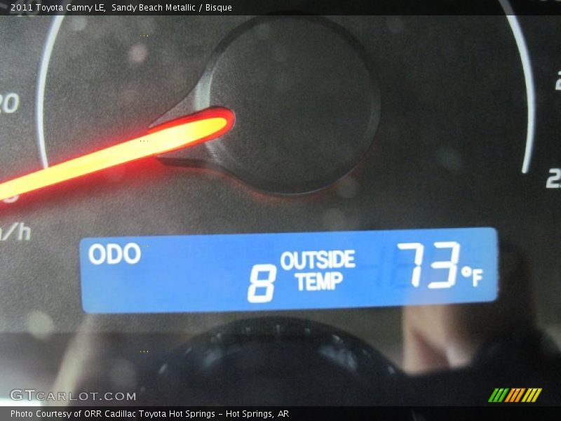 Sandy Beach Metallic / Bisque 2011 Toyota Camry LE