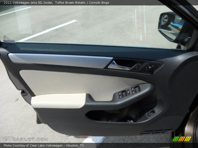 Toffee Brown Metallic / Cornsilk Beige 2011 Volkswagen Jetta SEL Sedan