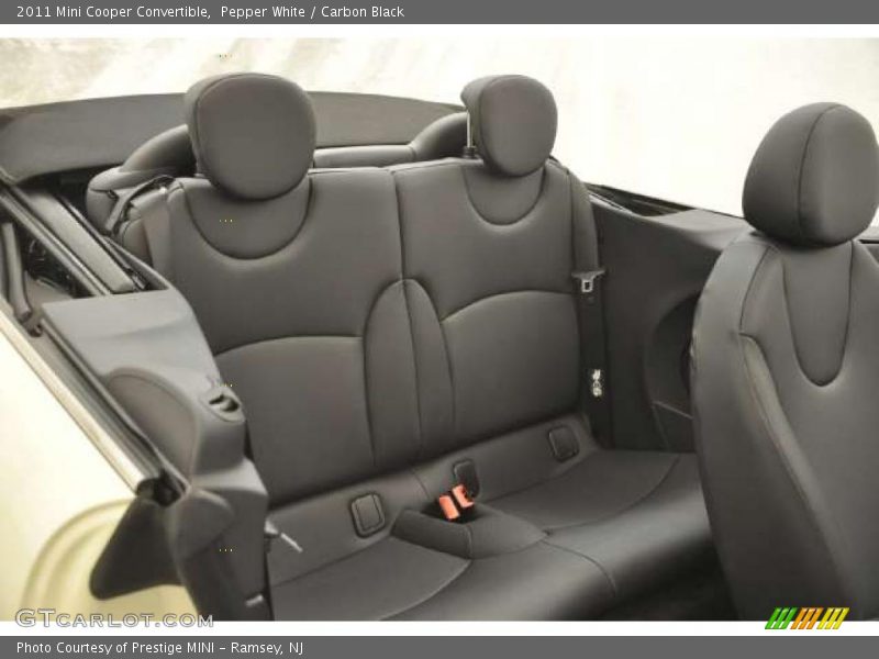 Pepper White / Carbon Black 2011 Mini Cooper Convertible