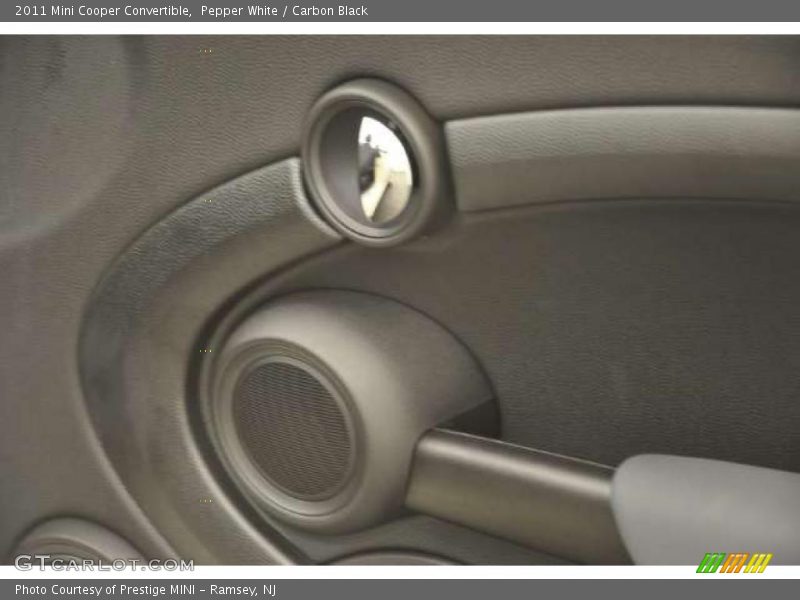 Pepper White / Carbon Black 2011 Mini Cooper Convertible
