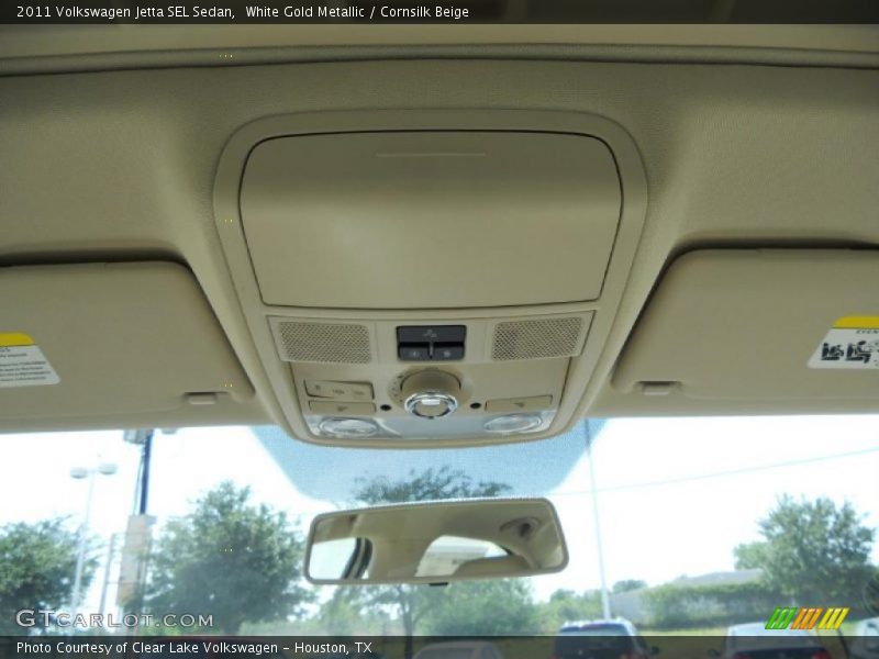 White Gold Metallic / Cornsilk Beige 2011 Volkswagen Jetta SEL Sedan
