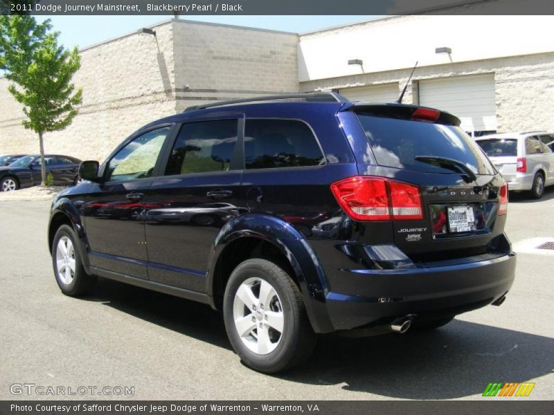 Blackberry Pearl / Black 2011 Dodge Journey Mainstreet