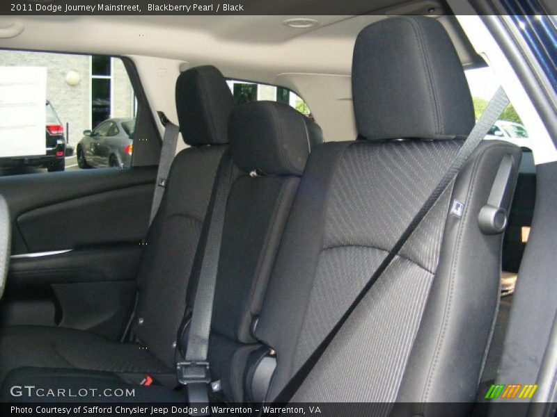 Blackberry Pearl / Black 2011 Dodge Journey Mainstreet
