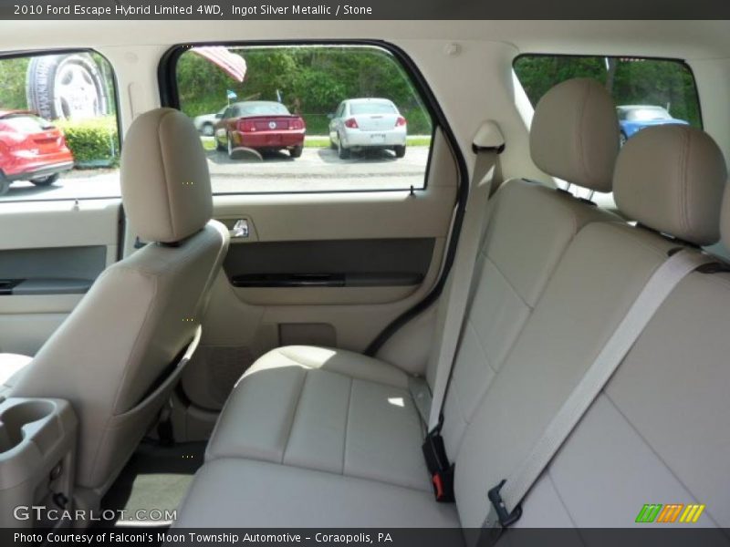 Ingot Silver Metallic / Stone 2010 Ford Escape Hybrid Limited 4WD