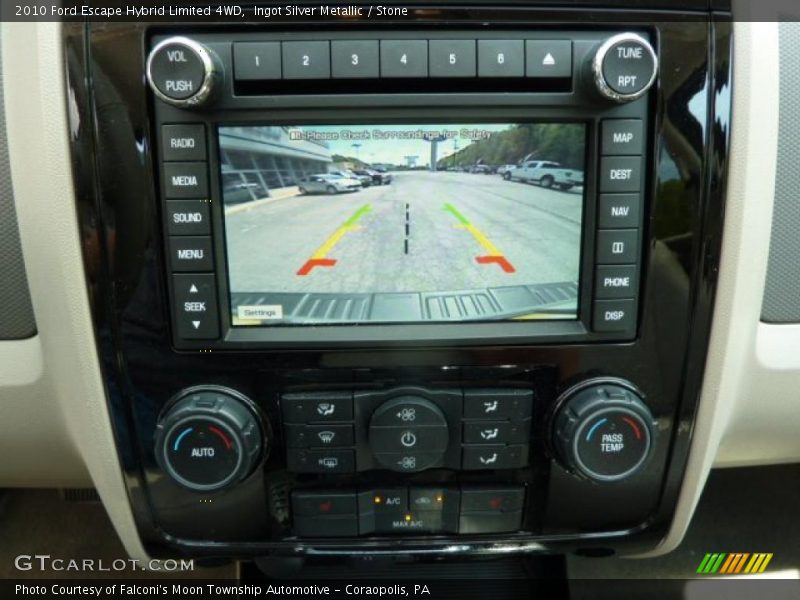 Ingot Silver Metallic / Stone 2010 Ford Escape Hybrid Limited 4WD