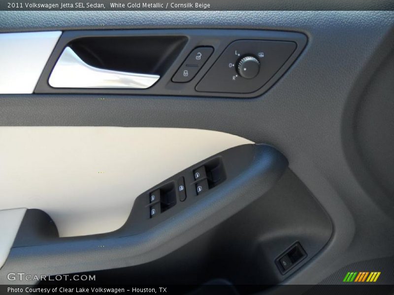 White Gold Metallic / Cornsilk Beige 2011 Volkswagen Jetta SEL Sedan