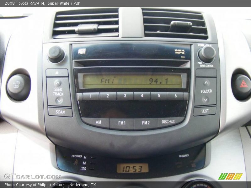 Super White / Ash 2008 Toyota RAV4 I4