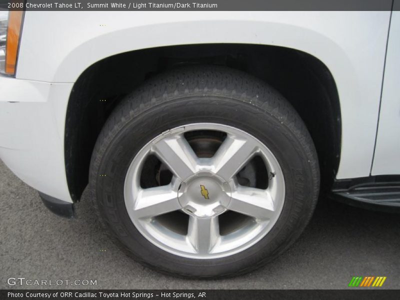 Summit White / Light Titanium/Dark Titanium 2008 Chevrolet Tahoe LT