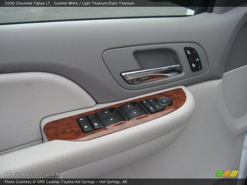 Summit White / Light Titanium/Dark Titanium 2008 Chevrolet Tahoe LT