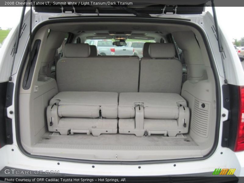Summit White / Light Titanium/Dark Titanium 2008 Chevrolet Tahoe LT
