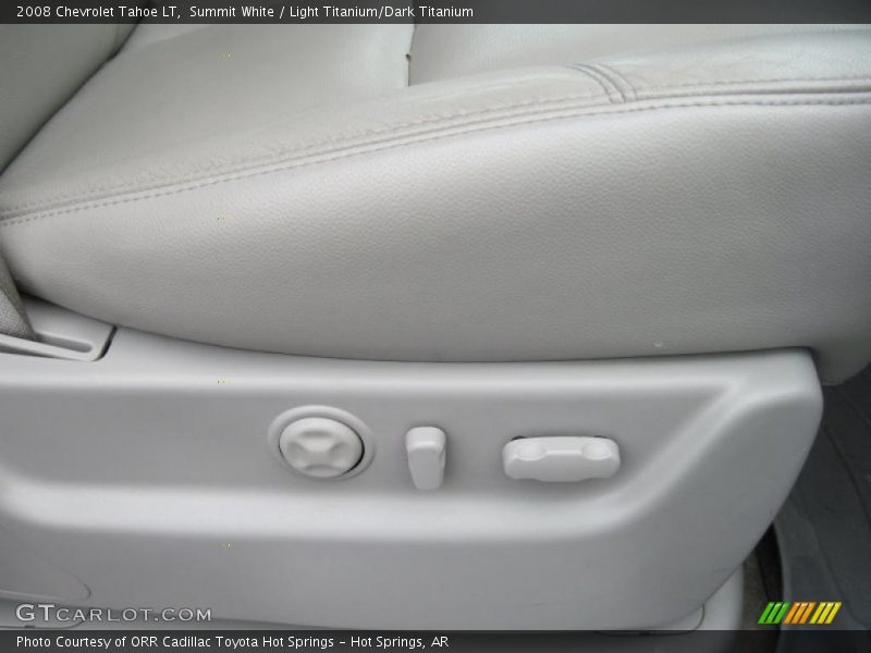 Summit White / Light Titanium/Dark Titanium 2008 Chevrolet Tahoe LT