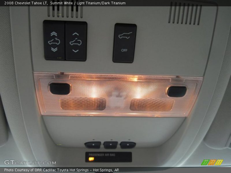 Summit White / Light Titanium/Dark Titanium 2008 Chevrolet Tahoe LT